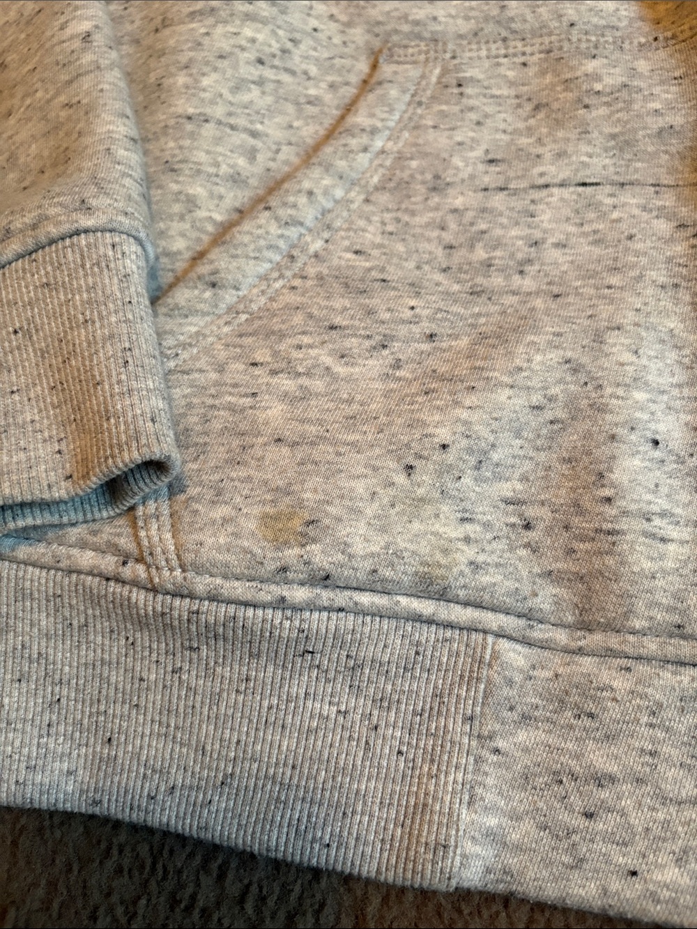 Carhartt Sherpa-Lined Zip Hoodie - Light Heather Gray - Picture 3 of 3